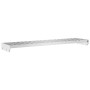 Peldaño de rejilla acero galvanizado 100x24x7 cm en Hogar | Comprar online en Foru.es