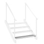 Peldaño de rejilla acero galvanizado 100x24x7 cm en Hogar | Comprar online en Foru.es