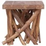 Mesa de centro de troncos madera maciza 40x40x40 cm de vidaXL, Mesas de centro - Ref: Foro24-283936, Precio: 120,56 €, Descue...