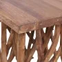 Mesa de centro de troncos madera maciza 40x40x40 cm de vidaXL, Mesas de centro - Ref: Foro24-283936, Precio: 120,56 €, Descue...