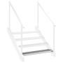 Peldaño de rejilla acero galvanizado 100x24x7 cm en Hogar | Comprar online en Foru.es