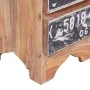 Mesita de noche de madera maciza reciclada 30x30x51 cm de vidaXL, Mesitas de noche - Ref: Foro24-283921, Precio: 94,73 €, Des...