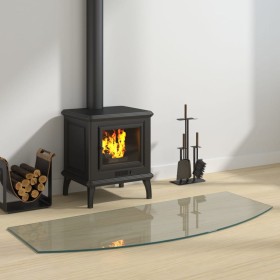 Placa de vidrio para chimenea 120x50 cm de vidaXL, Cristal - Ref: Foro24-324149, Precio: 43,35 €, Descuento: %