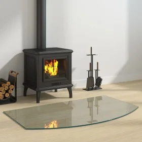 Glasplatte für Kamin 100x60 cm von vidaXL, Glas - Ref: Foro24-324148, Preis: 47,69 €, Rabatt: %