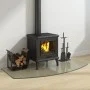 Glasplatte für Kamin 120x60 cm von vidaXL, Glas - Ref: Foro24-324150, Preis: 59,48 €, Rabatt: %
