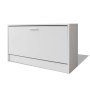 Banco zapatero blanco 80x24x45 cm en Zapateros y organizadores de calzado | Comprar online en Foru.es