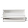 Banco zapatero blanco 80x24x45 cm en Zapateros y organizadores de calzado | Comprar online en Foru.es