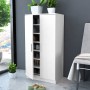 Mueble zapatero con 7 estantes blanco en Zapateros y organizadores de calzado | Comprar online en Foru.es