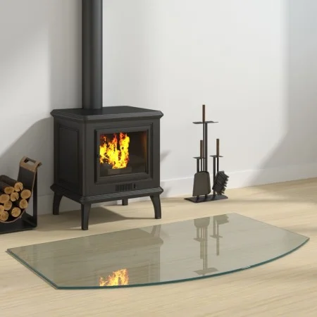 Glasplatte für Kamin 100x60 cm von vidaXL, Glas - Ref: Foro24-324154, Preis: 55,20 €, Rabatt: %