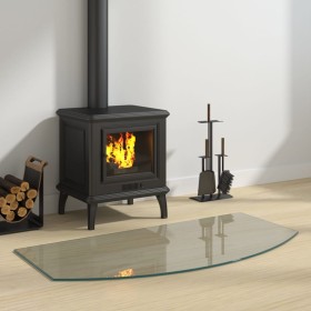 Placa de vidrio para chimenea 100x50 cm de vidaXL, Cristal - Ref: Foro24-324147, Precio: 39,13 €, Descuento: %