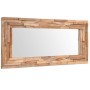 Espejo decorativo rectangular teca 120x60 cm en Espejos | Comprar online en Foru.es