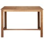 Mesa de bar de madera maciza de acacia 150x70x105 cm en Mesas de comedor | Comprar online en Foru.es