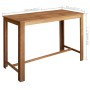 Mesa de bar de madera maciza de acacia 150x70x105 cm en Mesas de comedor | Comprar online en Foru.es