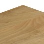 Mesa de centro madera maciza de mango y acero 100x50x35 cm en Mesas de centro | Comprar online en Foru.es