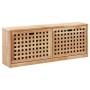 Banco zapatero de madera maciza de nogal 94x20x38 cm en Zapateros y organizadores de calzado | Comprar online en Foru.es