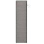 Mueble zapatero con funda de tela gris 115x28x110 cm en Zapateros y organizadores de calzado | Comprar online en Foru.es