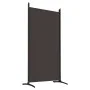 Divider screen with 6 brown fabric panels 520x180 cm by vidaXL, Room dividers - Ref: Foro24-350271, Price: 67,60 €, Discount: %