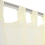 2 Cortinas color crema transparentes 140 x 225 cm de vidaXL, Cortinas y visillos - Ref: Foro24-130201, Precio: 29,38 €, Descu...