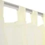 2 Cortinas color crema transparentes 140 x 225 cm de vidaXL, Cortinas y visillos - Ref: Foro24-130201, Precio: 28,88 €, Descu...