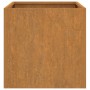 Jardinera de acero corten 62x30x29 cm de vidaXL, Maceteros y jardineras - Ref: Foro24-821556, Precio: 49,01 €, Descuento: %