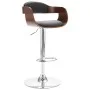 Taburete de cocina madera contrachapada y tela gris de vidaXL, Taburetes de cocina - Ref: Foro24-287406, Precio: 144,37 €, De...