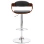 Taburete de cocina madera contrachapada y tela gris de vidaXL, Taburetes de cocina - Ref: Foro24-287406, Precio: 152,99 €, De...