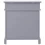 Mueble zapatero de madera de Paulownia gris 50x28x58 cm en Zapateros y organizadores de calzado | Comprar online en Foru.es