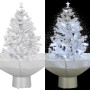 Árbol de Navidad con nieve con base en paraguas blanco 75 cm en Decoración Festiva y Estacional | Comprar online en Foru.es