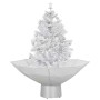 Árbol de Navidad con nieve con base en paraguas blanco 75 cm en Decoración Festiva y Estacional | Comprar online en Foru.es