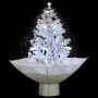 Árbol de Navidad con nieve con base en paraguas blanco 75 cm en Decoración Festiva y Estacional | Comprar online en Foru.es