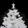 Árbol de Navidad con nieve con base en paraguas blanco 75 cm en Decoración Festiva y Estacional | Comprar online en Foru.es
