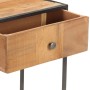 Mesa consola de madera maciza reciclada 90x30x75 cm en Mesas auxiliares | Comprar online en Foru.es