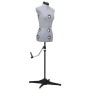 Maniquí de sastre ajustable mujer gris talla S 33-40 en Organización y almacenamiento | Comprar online en Foru.es