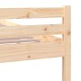 Estructura de cama madera maciza 100x200 cm de vidaXL, Camas y somieres - Ref: Foro24-814809, Precio: 94,20 €, Descuento: %