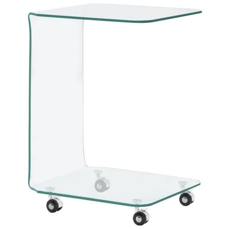 Mesa de centro de vidrio templado 45x40x63 cm de vidaXL, Mesas de centro - Ref: Foro24-284726, Precio: 153,20 €, Descuento: %