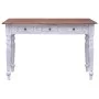 Escritorio con cajones de madera reciclada blanco 117x57x75 cm de vidaXL, Escritorios - Ref: Foro24-283908, Precio: 256,74 €,...