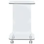 Mesa de centro de vidrio templado 45x40x63 cm de vidaXL, Mesas de centro - Ref: Foro24-284726, Precio: 153,20 €, Descuento: %