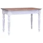Escritorio con cajones de madera reciclada blanco 117x57x75 cm de vidaXL, Escritorios - Ref: Foro24-283908, Precio: 256,74 €,...
