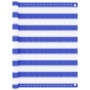 Toldo para balcón HDPE amarillo y blanco 90x400 cm de vidaXL, Sombrillas - Ref: Foro24-310889, Precio: 16,01 €, Descuento: %
