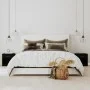 Mesitas de noche 2 unidades con cajón negro de vidaXL, Mesitas de noche - Ref: Foro24-342583, Precio: 58,66 €, Descuento: %