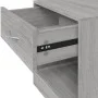 Mesitas de noche 2 unidades con cajón gris Sonoma de vidaXL, Mesitas de noche - Ref: Foro24-342587, Precio: 64,23 €, Descuent...