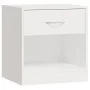 Mesitas de noche 2 unidades con cajón blanco con brillo de vidaXL, Mesitas de noche - Ref: Foro24-342585, Precio: 53,76 €, De...