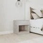 Mesitas de noche 2 unidades con cajón gris hormigón de vidaXL, Mesitas de noche - Ref: Foro24-342584, Precio: 56,00 €, Descue...