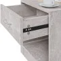 Mesitas de noche 2 unidades con cajón gris hormigón de vidaXL, Mesitas de noche - Ref: Foro24-342584, Precio: 56,00 €, Descue...
