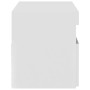 Mueble de TV con luces LED blanco 75x35x40 cm de vidaXL, Muebles TV - Ref: Foro24-804391, Precio: 52,62 €, Descuento: %