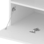 Mueble de TV con luces LED blanco 75x35x40 cm de vidaXL, Muebles TV - Ref: Foro24-804391, Precio: 52,62 €, Descuento: %