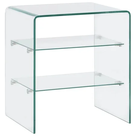 Mesa de centro de vidrio templado 50x40x56 cm de vidaXL, Mesas de centro - Ref: Foro24-284727, Precio: 179,49 €, Descuento: %