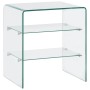 Mesa de centro de vidrio templado 50x40x56 cm de vidaXL, Mesas de centro - Ref: Foro24-284727, Precio: 182,88 €, Descuento: %