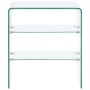 Mesa de centro de vidrio templado 50x40x56 cm de vidaXL, Mesas de centro - Ref: Foro24-284727, Precio: 182,88 €, Descuento: %