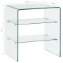 Mesa de centro de vidrio templado 50x40x56 cm de vidaXL, Mesas de centro - Ref: Foro24-284727, Precio: 179,49 €, Descuento: %